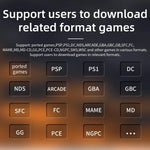 جهاز ألعاب محمول ANBERNIC RG35XX H بشاشة IPS بحجم 3.5 بوصة، نظام Linux، 64 جيجابايت، 64 جيجابايت + 128 جيجابايت