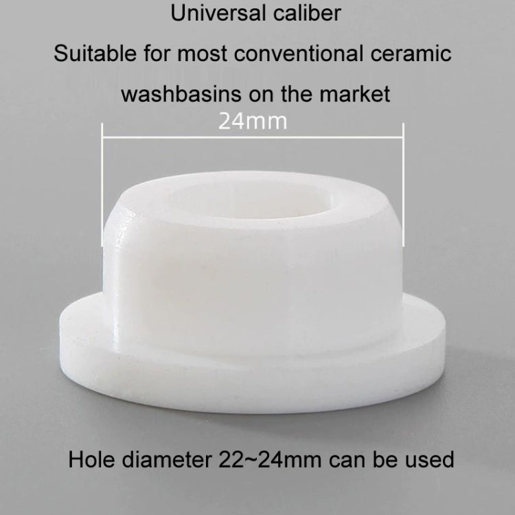 غطاء سدادة دفع ثقوب فيضان حوض غسيل عالمي 20 قطعة
