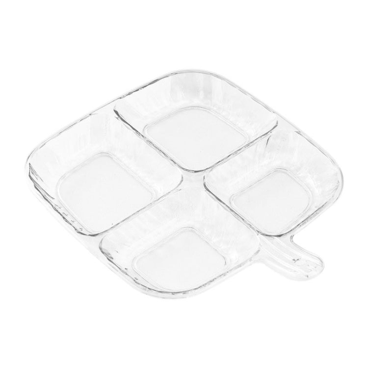 Multipurpose Quad Compartment Side Dish Kitchen Storage Spice Tray
