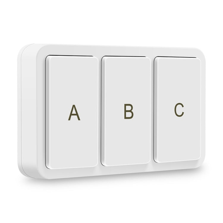 مفتاح ذكي لاسلكي Zigbee Tuya ذي 3 أزرار للحالات، YSB33