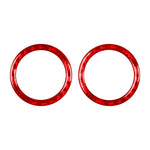 For Mercedes-Benz G-Class W463 2pcs /Set Rear Door Speaker Ring Sticker