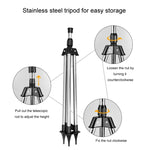 Tripod + Mag Sprinkler Automatic Rotating Garden Irrigation Sprinkler