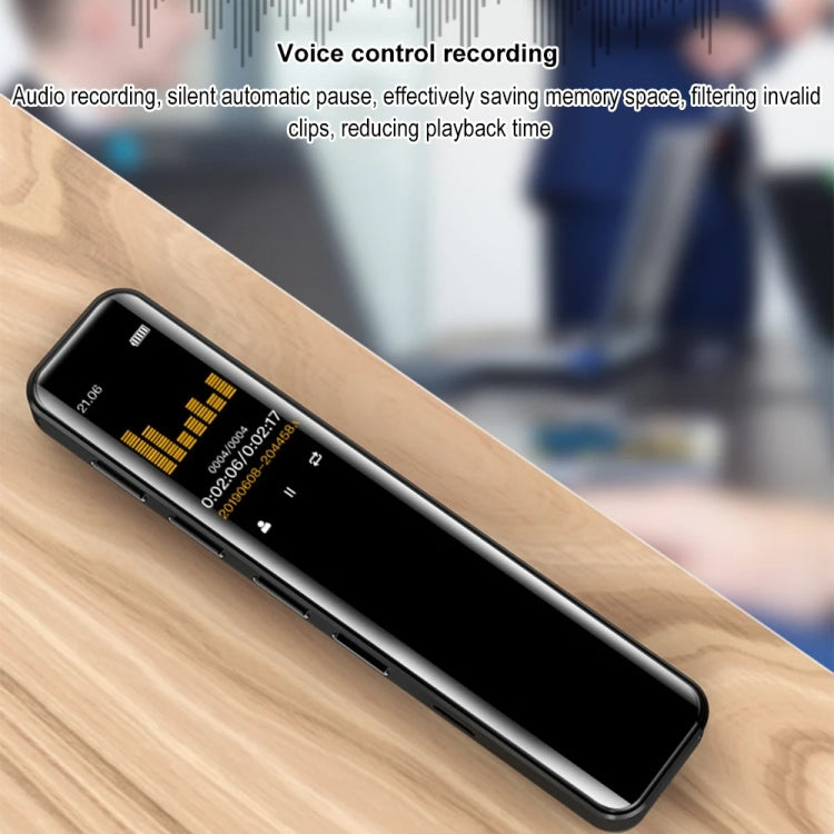 مسجل مؤقت ذكي صغير بشاشة ملونة IPS بحجم 0.96 بوصة بدقة عالية مع تقليل الضوضاء، 8 جيجابايت، 16 جيجابايت، 32 جيجابايت