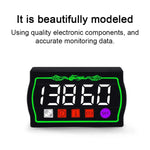 Morfayer Locomotive Intelligent Multi-function Tachometer, 4 in 1 Ambient Temperature Gauge, 4 in 1 Water Temperature Meter, 5 in 1 Ambient Temperature Tachometer, 5 in 1 Water Temperature Tachometer