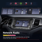 For Volkswagen/Skoda 2+64G Player Large Screen Carplay Android Navigation Reversing Camera Integrated Machine, 2+64G