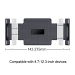 Multifunctional Car Dashboard Mobile Phone Folding Holder, Folding Back Clip+Metal Oval Ball, Base Screw Fixation, Suction Cup Base Type A, Suction Cup Base Type B, Suction Cup Base Type C