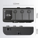 120W Digital Display Cigarette Lighter Car Fast Charging Charger