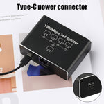 مقسم شبكة جيجابت، موزع شبكة RJ45، 1 إلى 3، 1 إلى 4