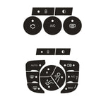 For Citroen C4L 2014-2018 Air Conditioning Door Lock Button Repair Sticker