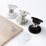 No Punching Silicone Household Strong Magnetic Silent Anti-collision Door Stopper, Transparent, Black, White