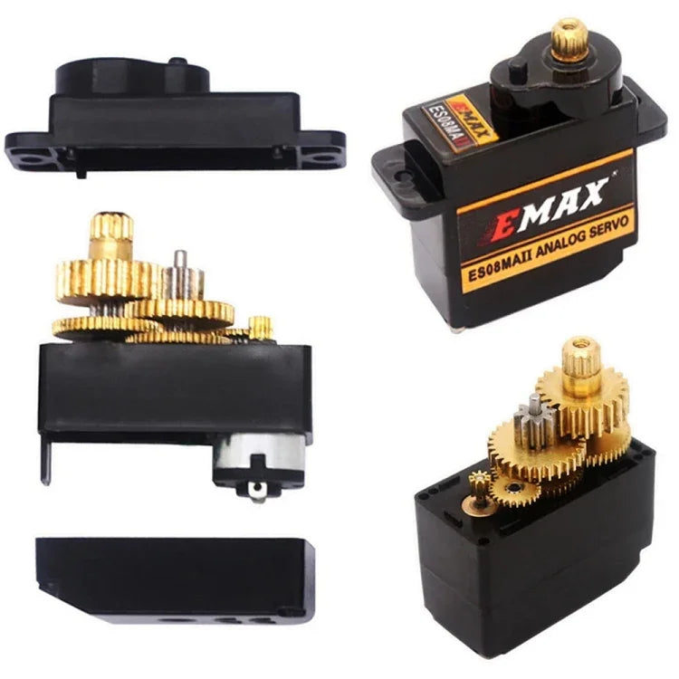 خدمة ميكرو معدنية بوزن 12 جرام EMAX ES08MA II، EMAX ES08MA II