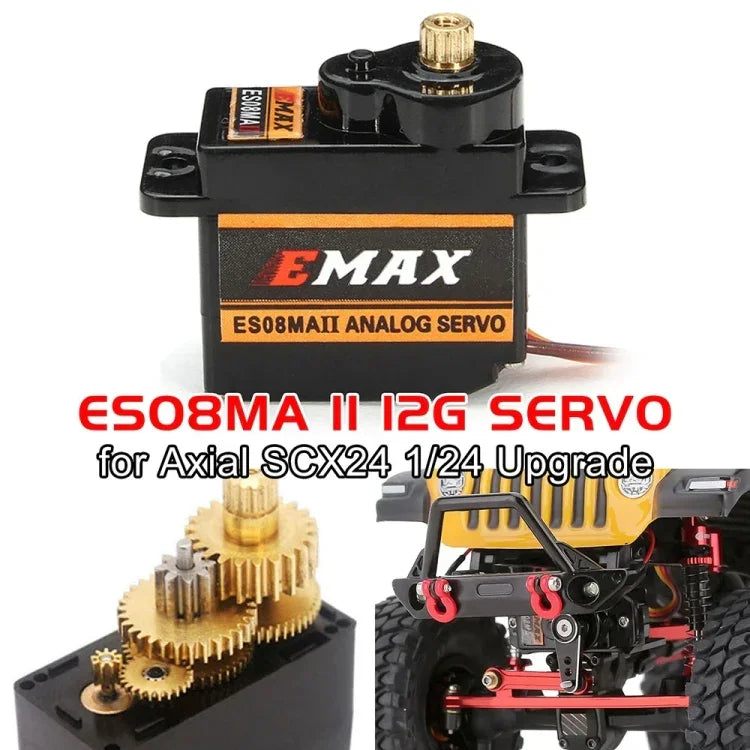 خدمة ميكرو معدنية بوزن 12 جرام EMAX ES08MA II، EMAX ES08MA II
