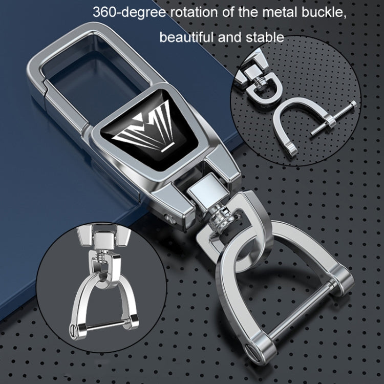 For Great Wall Haval Car Key Cover Multifunctional Keychain Anti-Lost Number Plate, A, B, C, D, E, F