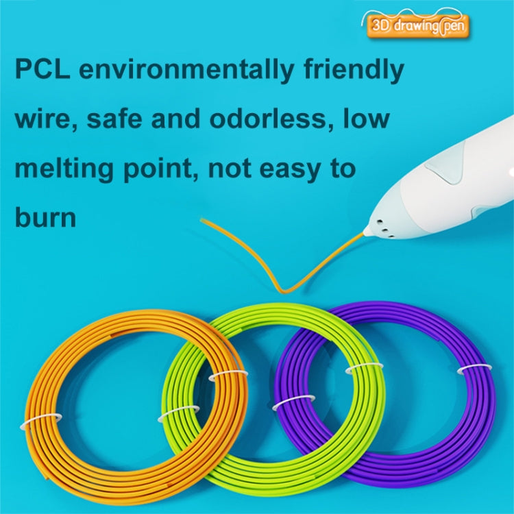 قلم طباعة ثلاثي الأبعاد منخفض الحرارة مع شحن USB على شكل مخلب قط للأطفال DIY قلم رسم ثلاثي الأبعاد، أخضر نعناعي، وردي ساكورا