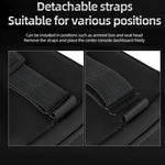 Car Sun Visor Armrest Box Back Hanging Tissue Box, Black, Beige, Brown