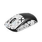 ملصقات مضادة للانزلاق وماصة للعرق لفأرة Logitech GPW الجيل الثاني، طباعة بيضاء نصف محيط، طباعة سوداء ذهبية نصف محيط، طباعة سوداء نصف محيط، طباعة سوداء كاملة المحيط، طباعة بيضاء كاملة المحيط، طباعة سوداء ذهبية كاملة المحيط