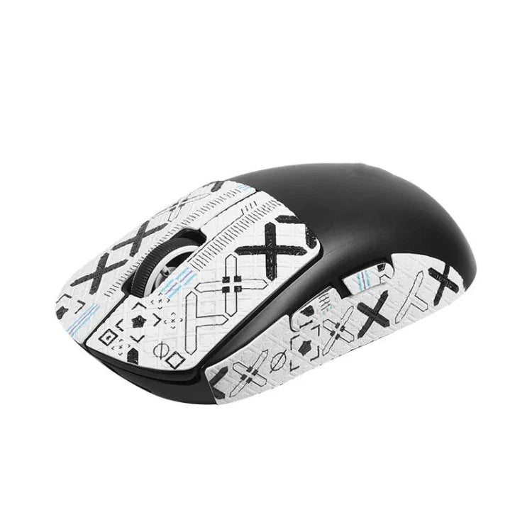 ملصقات مضادة للانزلاق وماصة للعرق لفأرة Logitech GPW الجيل الثاني، طباعة بيضاء نصف محيط، طباعة سوداء ذهبية نصف محيط، طباعة سوداء نصف محيط، طباعة سوداء كاملة المحيط، طباعة بيضاء كاملة المحيط، طباعة سوداء ذهبية كاملة المحيط