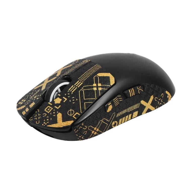 ملصقات مضادة للانزلاق وماصة للعرق لفأرة Logitech GPW الجيل الثاني، طباعة بيضاء نصف محيط، طباعة سوداء ذهبية نصف محيط، طباعة سوداء نصف محيط، طباعة سوداء كاملة المحيط، طباعة بيضاء كاملة المحيط، طباعة سوداء ذهبية كاملة المحيط