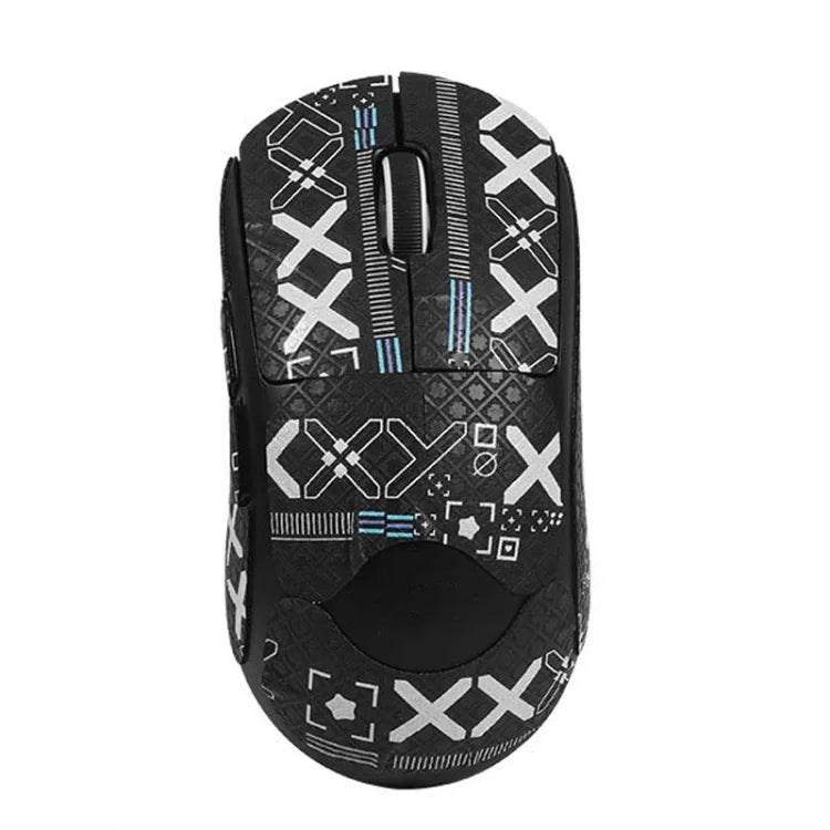 ملصقات مضادة للانزلاق وماصة للعرق لفأرة Logitech GPW الجيل الثاني، طباعة بيضاء نصف محيط، طباعة سوداء ذهبية نصف محيط، طباعة سوداء نصف محيط، طباعة سوداء كاملة المحيط، طباعة بيضاء كاملة المحيط، طباعة سوداء ذهبية كاملة المحيط