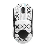 ملصقات مضادة للانزلاق وماصة للعرق لفأرة Logitech GPW الجيل الثاني، طباعة بيضاء نصف محيط، طباعة سوداء ذهبية نصف محيط، طباعة سوداء نصف محيط، طباعة سوداء كاملة المحيط، طباعة بيضاء كاملة المحيط، طباعة سوداء ذهبية كاملة المحيط