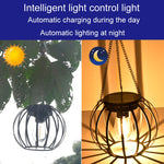 مصباح فانوس للمناظر الطبيعية، ضوء حديقة خارجي شمسي LED صغير