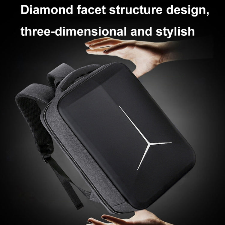 حقيبة ظهر لابتوب رياضية تجارية متعددة الوظائف مقاومة للماء مع منفذ USB، 15 بوصة، 17 بوصة