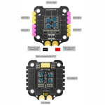 بارومتر لبطاريات ليثيوم بوليمر 3-6S لطائرة RC، وحدة تحكم سرعة SpeedyBee BLS 50A 4 في 1 ESC