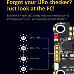 بارومتر لبطاريات ليثيوم بوليمر 3-6S لطائرة RC، وحدة تحكم سرعة SpeedyBee BLS 50A 4 في 1 ESC