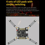 بارومتر لبطاريات ليثيوم بوليمر 3-6S لطائرة RC، وحدة تحكم سرعة SpeedyBee BLS 50A 4 في 1 ESC