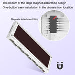 مروحة هيكل COOLMOON AM10 ARGB+PWM مع 10 منافذ مزدوجة للتحكم في درجة الحرارة، موزع 5V 3Pin HUB