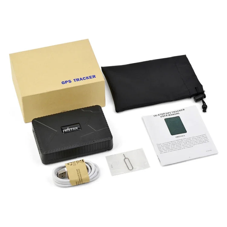جهاز تعقب GPS مضاد للسرقة للسيارة TKSTAR TK915 رباعي التردد 4G، 4G