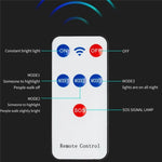 مصباح حديقة شمسي مزدوج الصف بقوة إضاءة LED قوية، مصابيح شارع استشعار، E-SMARTER W789A-6، E-SMARTER W789B-6