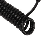 European 7 Pin 12 Volt Car Trailer Connector With Wire, 1101