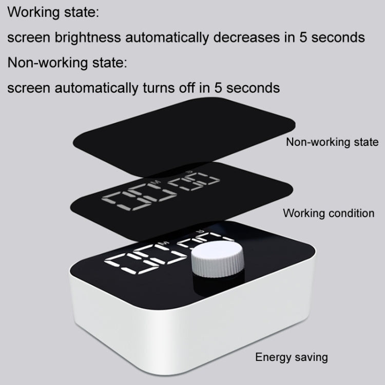 YS LED Rotating Timer IlSent Kitchen Time Manager
