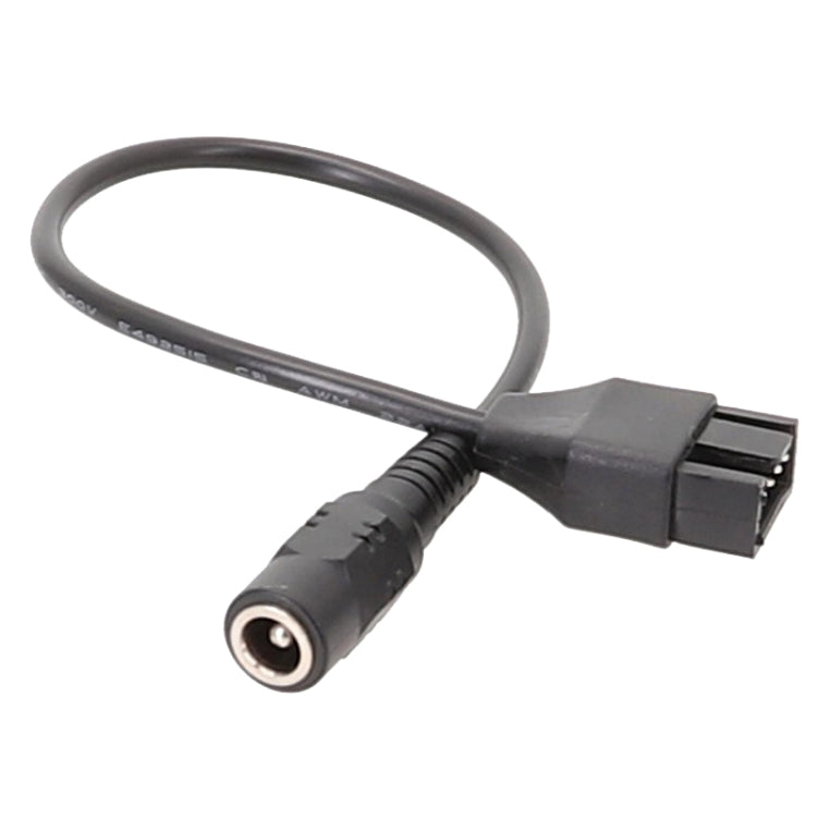 كابل مروحة 4 دبوس لمحول طاقة DC5521 إلى 12V لحافظة الكمبيوتر، DC5521 إلى 12V 4 دبوس