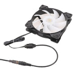 كابل مروحة 4 دبوس لمحول طاقة DC5521 إلى 12V لحافظة الكمبيوتر، DC5521 إلى 12V 4 دبوس