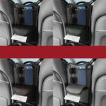 Car Between Seats Organizer Multifunctional Storage Bag Front And Back Dual Usage Tissue Box