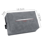 Car Armrest Box Tissue Box Car Sun Visor Seat Back Hanging Tissue Storage Bag