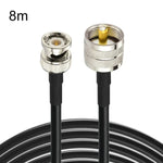 كابل محول BNC ذكر إلى UHF ذكر RG58، 0.5م، 1م، 2م، 3م، 5م، 8م، 10م