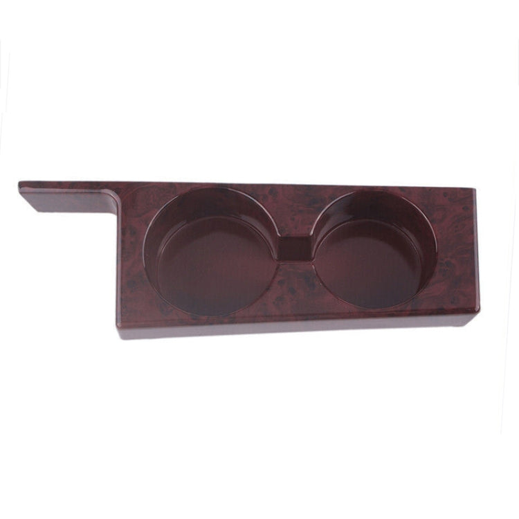 For BMW 5 Series E39/528i/530i/M5 Left-hand Drive Car Central Control Cup Holder, Black, Carbon Grain, Rosewood Color, Black With groove, Carbon Grain With Groove, Rosewood Color With Groove