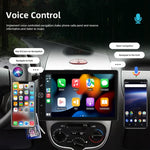 10.4 Inch MP5 Single Butt Vertical Screen Manual Rotation Android Navigation With Wireless Carplay Backup Camera