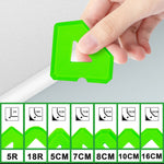 2sets Multifunctional Glue Scraper Silicone Seam Scraper
