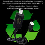 شاحن USB لبطارية ليثيوم 11.1 فولت 2 أمبير 3S مع ضوء، قابس 4 دبابيس