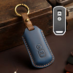 For Honda NS125LA/Lead125/PCX160/Forza 350 Hallmo Motorcycle Key Case, 2 Keys Brown, 2 Keys Blue, 2 Keys Black, 3 Keys Brown, 3 Keys Blue, 3 Keys Black