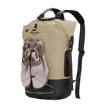حقيبة Naturehike مقاومة للماء IPX6 للأنشطة الخارجية على الشاطئ والغوص والسباحة والتجديف، 20 لتر كاكي، 20 لتر أصفر، 30 لتر كاكي، 30 لتر أصفر، 40 لتر كاكي، 40 لتر أصفر