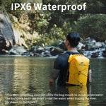 حقيبة Naturehike مقاومة للماء IPX6 للأنشطة الخارجية على الشاطئ والغوص والسباحة والتجديف، 20 لتر كاكي، 20 لتر أصفر، 30 لتر كاكي، 30 لتر أصفر، 40 لتر كاكي، 40 لتر أصفر