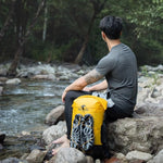 حقيبة Naturehike مقاومة للماء IPX6 للأنشطة الخارجية على الشاطئ والغوص والسباحة والتجديف، 20 لتر كاكي، 20 لتر أصفر، 30 لتر كاكي، 30 لتر أصفر، 40 لتر كاكي، 40 لتر أصفر