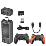 جهاز ألعاب فيديو X9 Ultra مع عصا تحكم لاسلكية مزدوجة 2.4G، 64 جيجابايت مع أكثر من 37000 لعبة، 128 جيجابايت مع أكثر من 42000 لعبة، 256 جيجابايت مع أكثر من 60000 لعبة