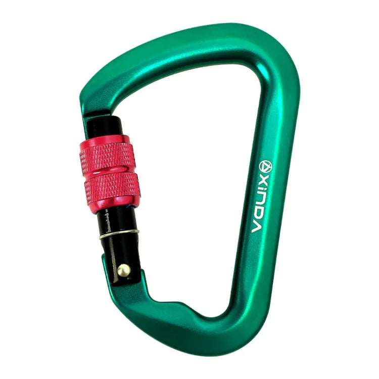 حلقات تسلق صخرية من XINDA XD-8128 لتحمل الأحمال مع أطقم بقاء، أوتوماتيكي رمادي، أوتوماتيكي أسود، ملولب رمادي، ملولب أسود، ملولب برتقالي، ملولب أزرق، ملولب أخضر داكن