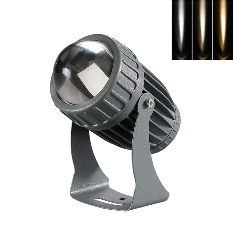 كشاف LED بقوة 10 واط، شعاع واحد، إضاءة خارجية مقاومة للماء، عمود ضوء حائط، مصباح مناظر طبيعية عن بعد، اختر لوناً من 3 ألوان، اختر لوناً من 5 ألوان